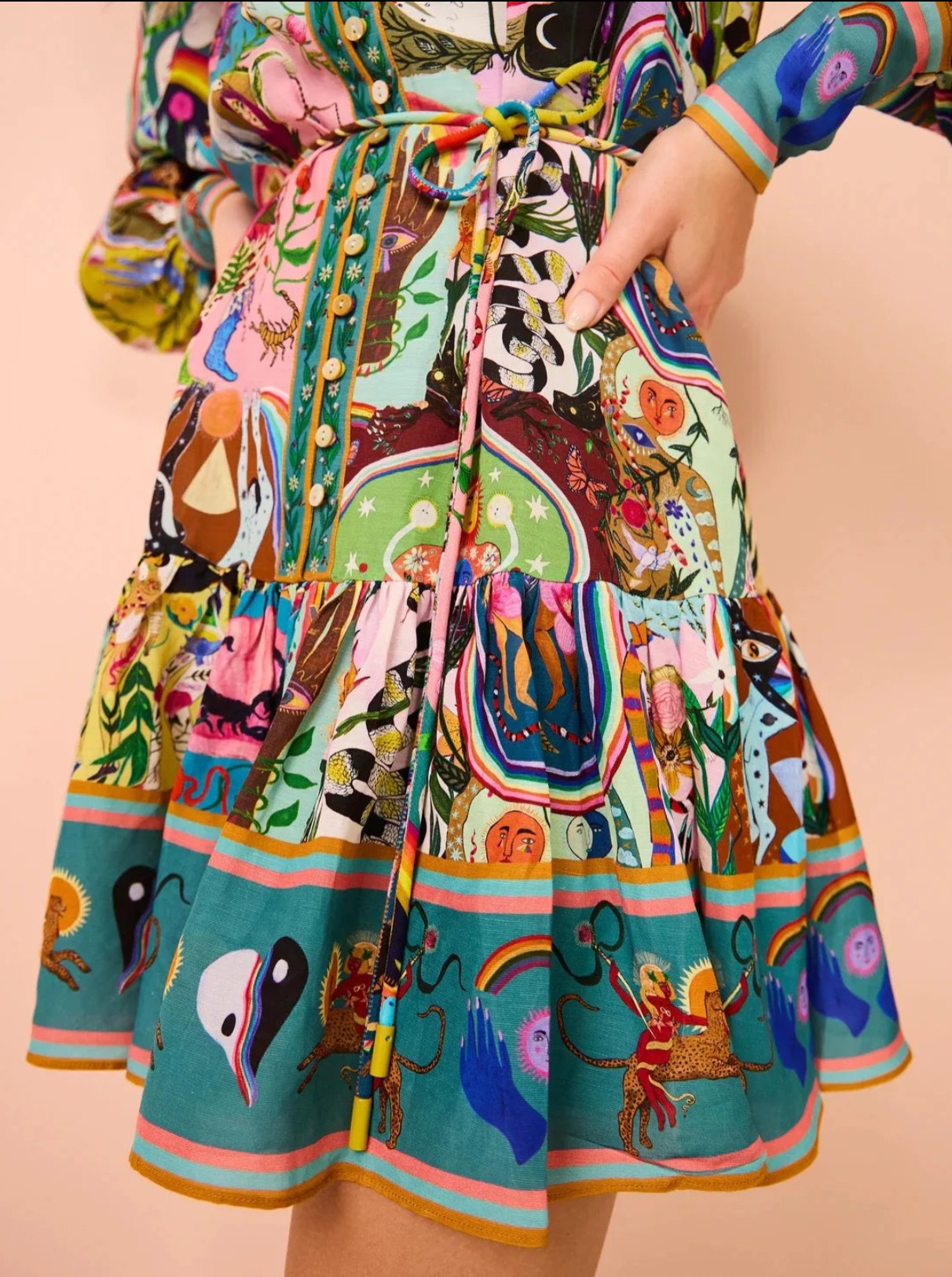 Aurora Kaleida Mini Dress