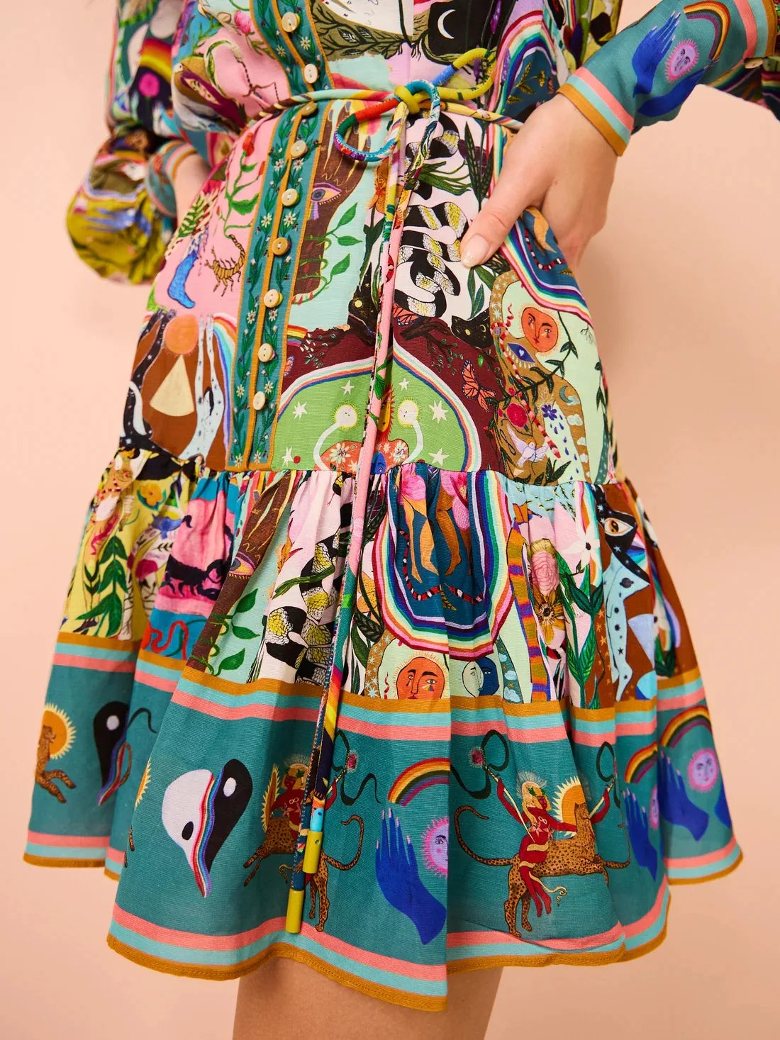 Aurora Kaleida Mini Dress