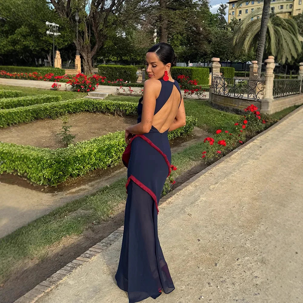 The Marielle Mesh Gown