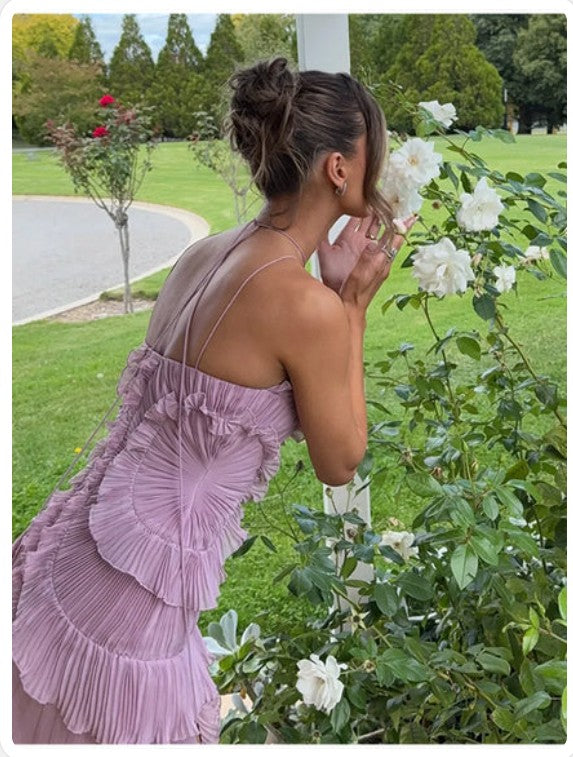 Lotus Edge Halter Maxi