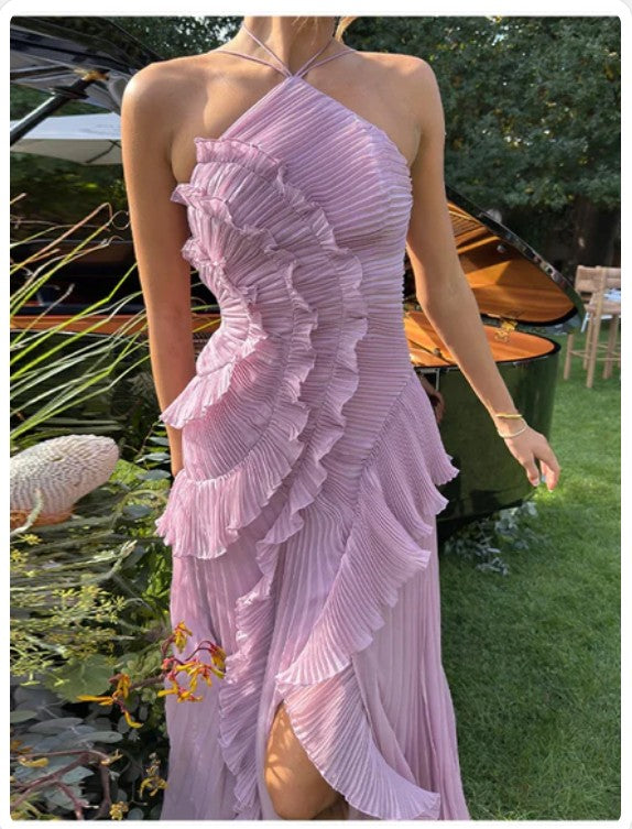 Lotus Edge Halter Maxi