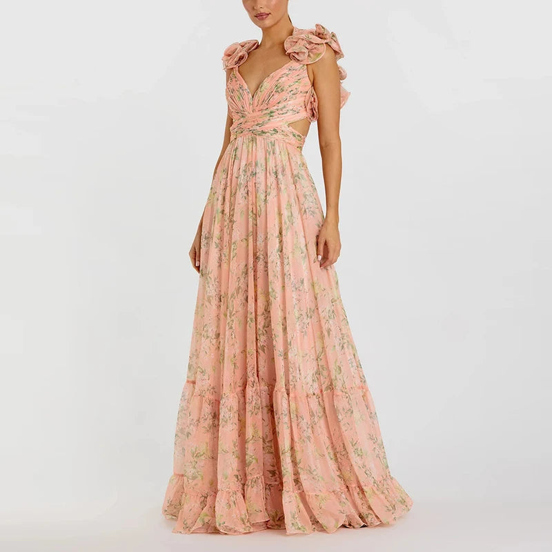 Evelina Bloom Gown