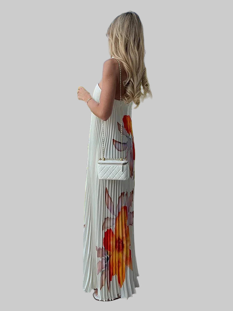 Stephanie Pleated Maxi