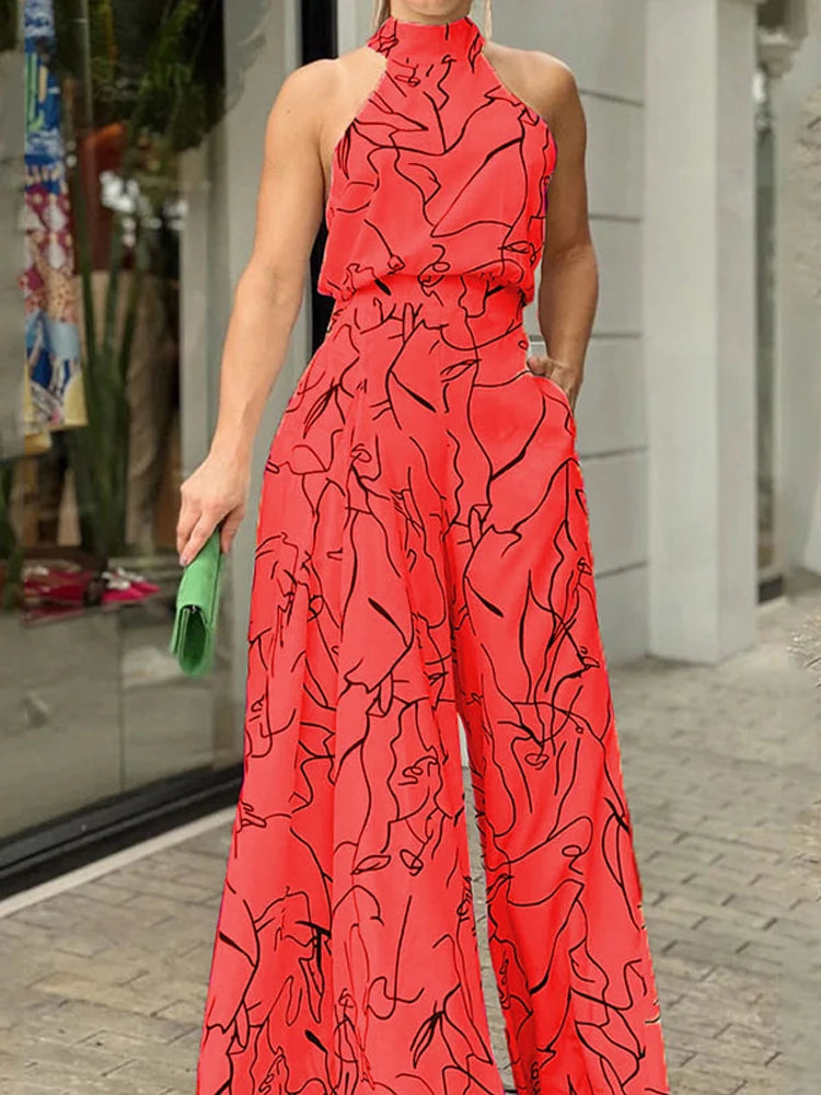 Élan Halter Jumpsuit