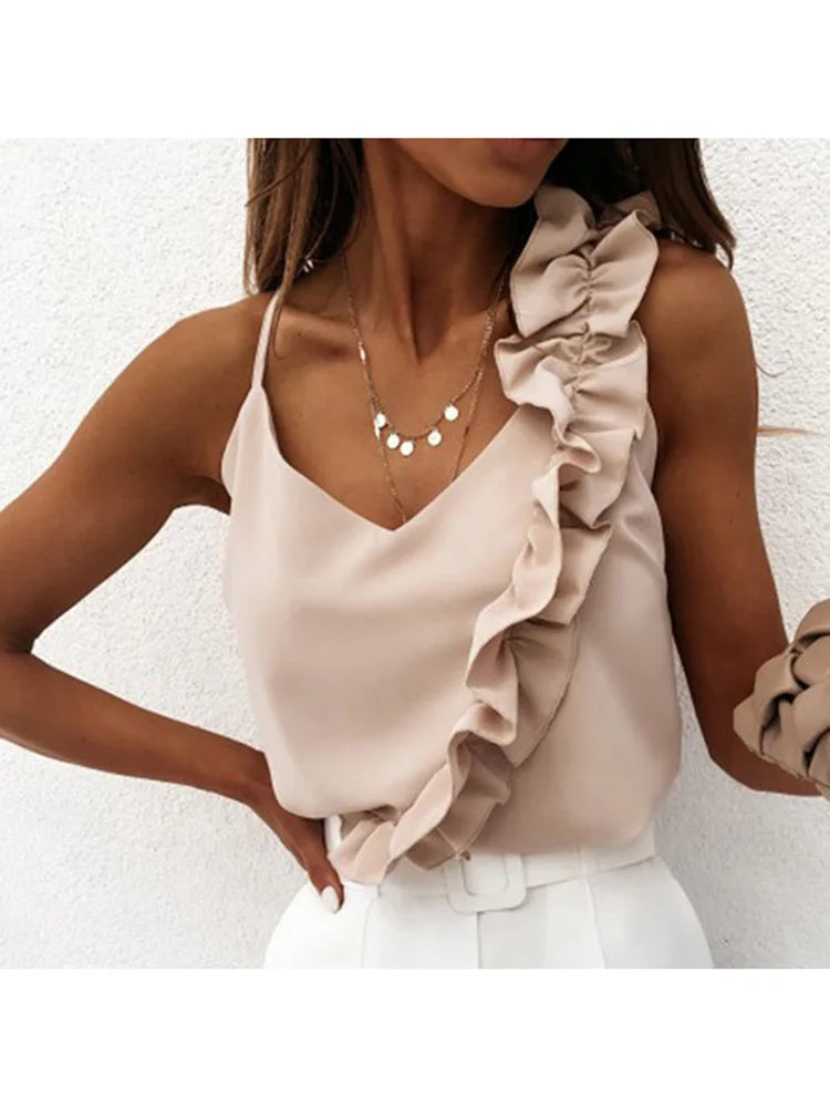 Champagne Ruffle Cam
