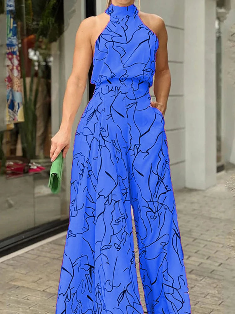 Élan Halter Jumpsuit