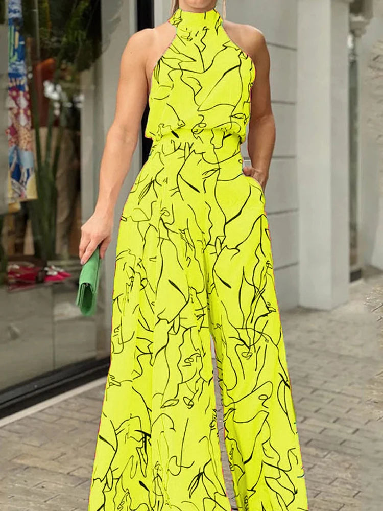 Élan Halter Jumpsuit