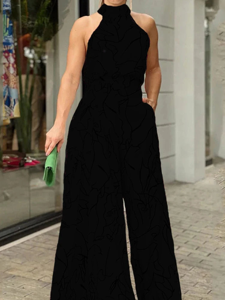Élan Halter Jumpsuit