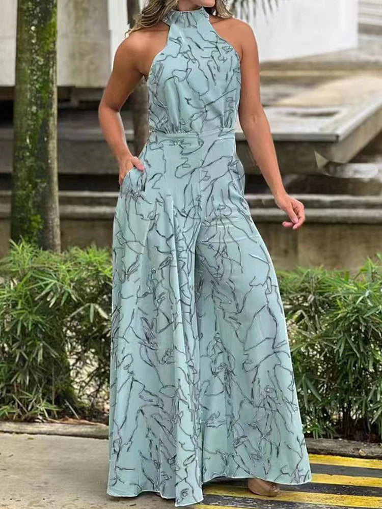 Élan Halter Jumpsuit