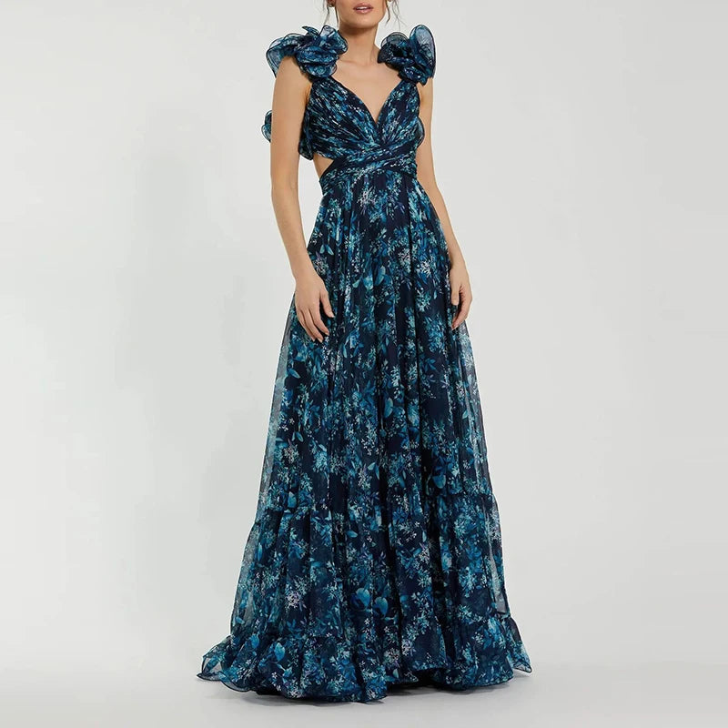 Evelina Bloom Gown